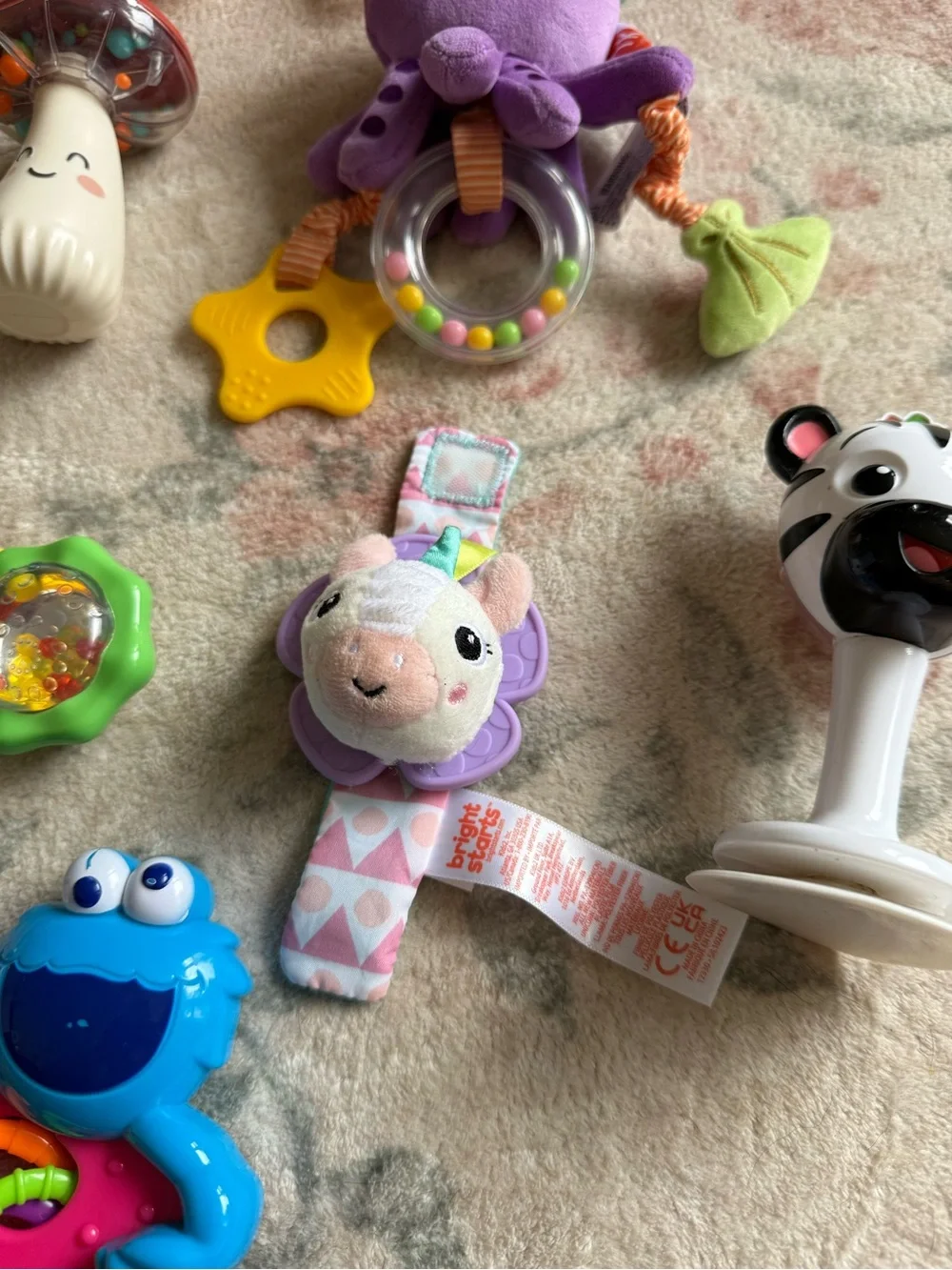 Baby Toy Lot - Rattles, Teething & Sensory Itzy Ritzy Infantino Baby Einstein - Picture 3 of 6